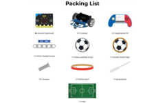 ELECFREAKS -  micro:bit Cutebot Fun Football Game Kit [EF08414]