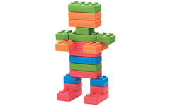 Bouwset - Brikkies - set van 45 assorti