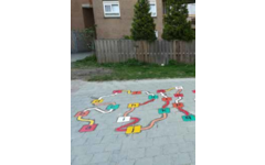 Pleinversiering Alfabetspel speciaal 540 x 330 cm