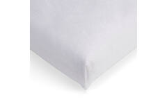 Hoeslaken Molton 200 GSM, Wit, 60x120
