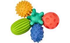 Mom's Care sensorisch speelgoed pastel ballen set - 5 stuks voor baby’s