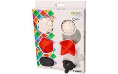 Mom's Care sensorisch speelgoed contrast ballen zwart wit 6 stuks baby