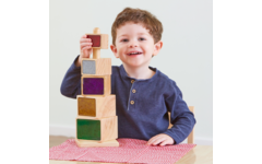 Stapeltoren met glitters