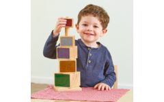 Stapeltoren met glitters