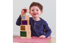 Stapeltoren met glitters
