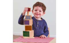 Stapeltoren met glitters