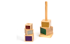Stapeltoren met glitters