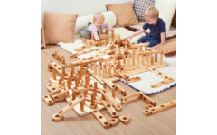 Houten Reuze Stapel en Bouwset