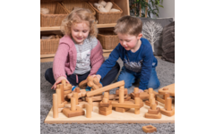 Houten Reuze Stapel en Bouwset