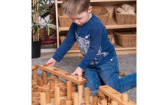 Houten Reuze Stapel en Bouwset