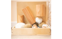 Houten Postkanaal Wand