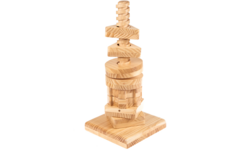 Motorische vaardigheden draai en keer hoge toren (lxbxh, 25x25x56cm)