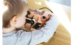 Small Foot - Houten Activiteitenbord Rotatie en Sloten