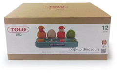 Tolo Bio Pop Up Speelgoed Dinosaurussen voor 1-2 jaar