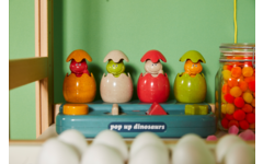Tolo Bio Pop Up Speelgoed Dinosaurussen voor 1-2 jaar