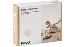 MODU | Baby activiteitenset Sand grey / Honey yellow