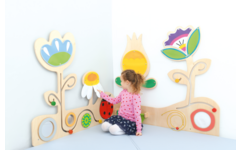 Wand decoratie lente 2, (excl. Montage)