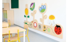 Wand decoratie lente 2, (excl. Montage)