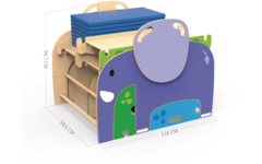 Klimtoestel Olifant, (excl. Montage)