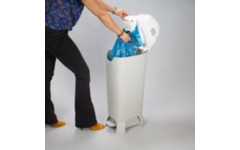 Diaperchamp ONE Maxi handsfree Silver