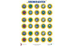 Breinhelden stickerpakket