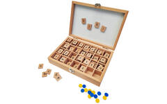 Atlantis Start letterdoos met magnetische letterblokjes en fiches