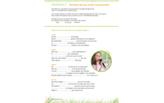 Werkwoorden deel C (5 stuks)