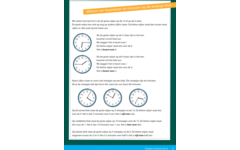 Kerndoeltrainer Klokkijken & Kalender lezen B (5 stuks)