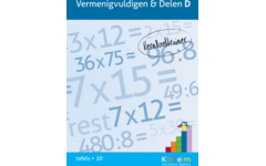 Kerndoeltrainer Vermenigvuldigen & Delen D (5 stuks)