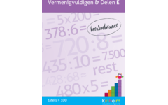 Kerndoeltrainer Vermenigvuldigen & Delen E (5 stuks)