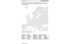 Aardrijkskundepuzzels groep 7 Europa