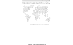 Aardrijkskundepuzzels groep 8 Wereld