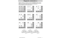 Rekenpuzzels 4 (5 stuks)