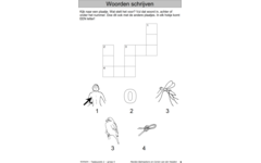 Taalpuzzels 2 groep 4 (5 stuks)