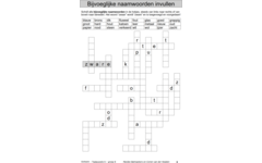 Taalpuzzels 6 groep 8