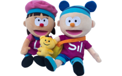 Sil op school poppenset
