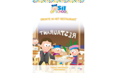 Sil op school Prentenboek Drukte in het restaurant