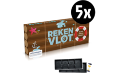 Rekenvlot 1 aanvulset 4 - Rekenvlot Leitnerbox 5 stuks