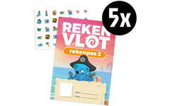 Rekenvlot laag 2 Rekenpassen 5 stuks