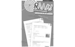 Raak! redactiesommen groep 5-6 antwoordenboek optellen/aftrekken