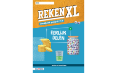 RekenXL leerwerkboek Eerlijk delen/Wat is dit voor spel? groep 6/7/8 C (5 stuks)