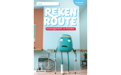 Rekenroute werkboek Kommagetallen en breuken groep 7 (5 ex)