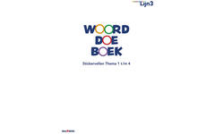 Lijn 3 (editie 2) Leesspellen stickervellen woorddoeboek