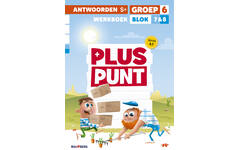 Pluspunt 4.1 groep 6 antwoordenboek werkboek blok 7 en 8 - S+