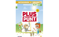 Pluspunt 4.1 groep 8 antwoordenboek werkboek blok 3 en 4 - S+