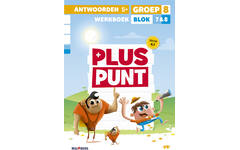 Pluspunt 4.1 groep 8 antwoordenboek werkboek blok 7 en 8 - S+