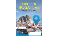 Mijn eigen Bosatlas 7e editie Topografie werkboek Europa (5 ex)