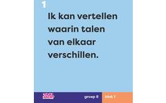 Taaljacht Taal groep 8 doelmagneten
