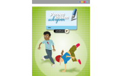 Pennenstreken 2 groep 3 - schrijfboek 3A verbonden schrift (5 stuks)