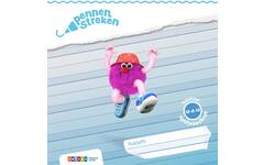 Pennenstreken 3 groep 3 lijntjesschrift verbonden schrift (12-8-12) (5 stuks)